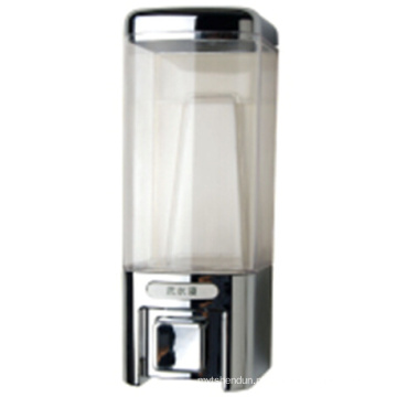 Dispensador de sabão de plástico líquido de prata elegante 480ml Hotel